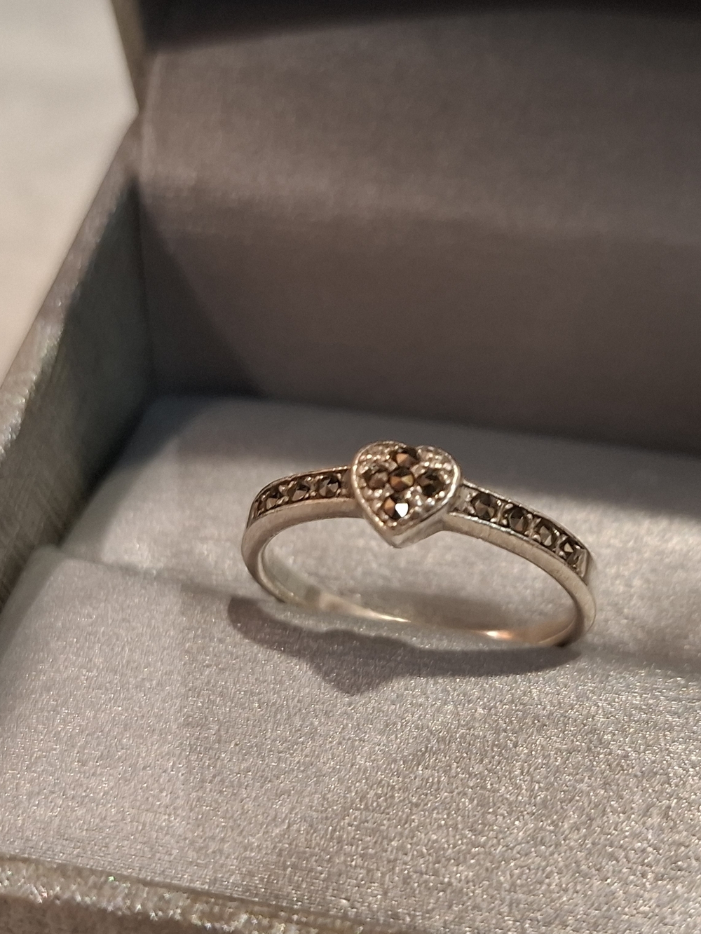 Heart & Cross Rare Ring with  Rare Diamond Stones